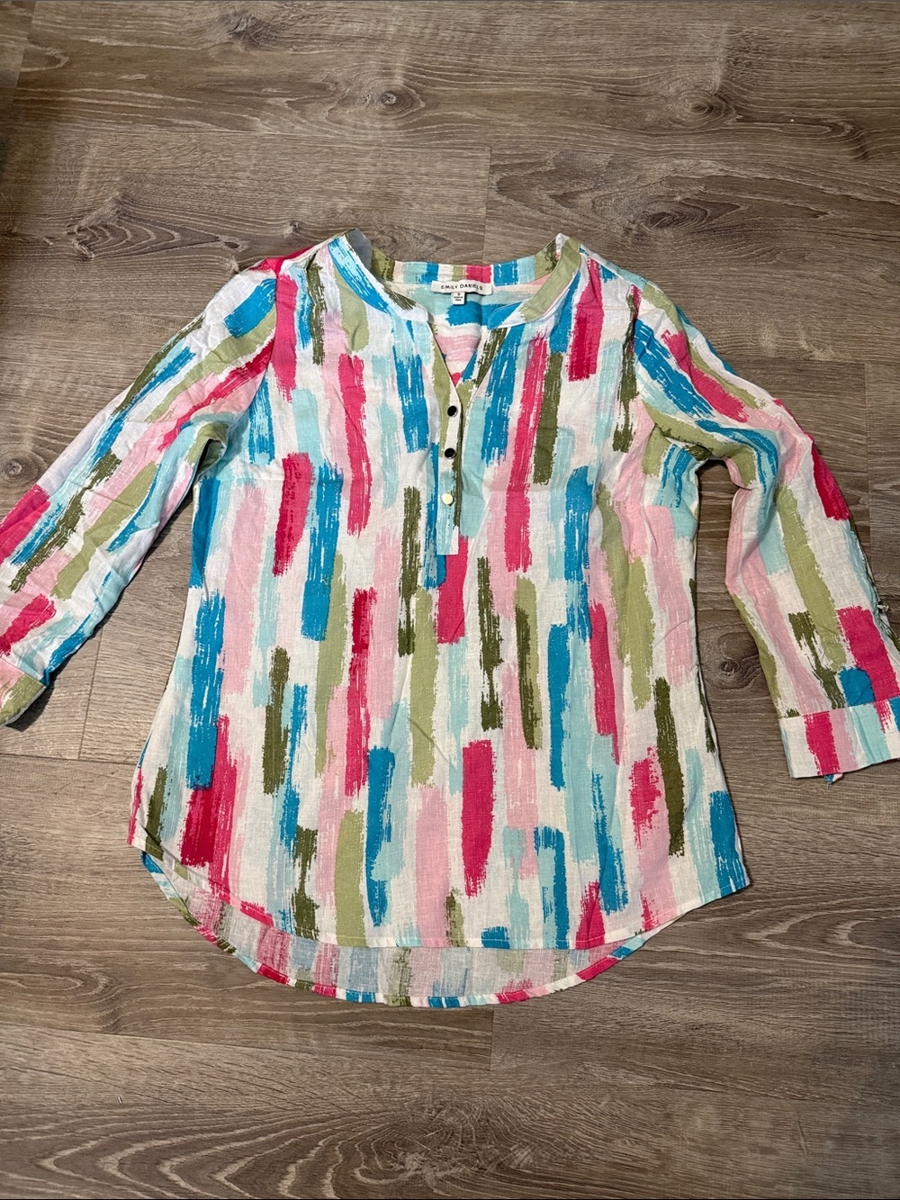 Emily Daniels Linen blend top